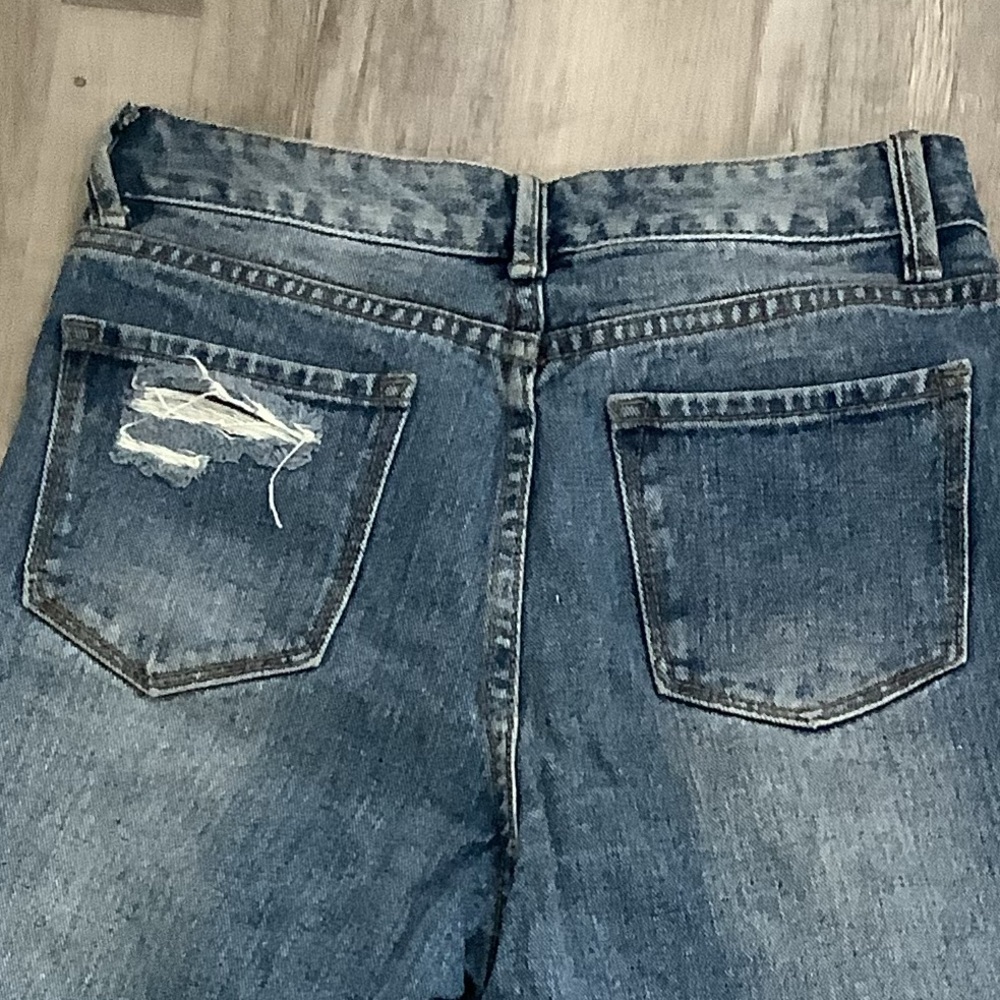 Fashion Nova "As You Please Ripped Straight Leg Jeans - Picture 5 of 9